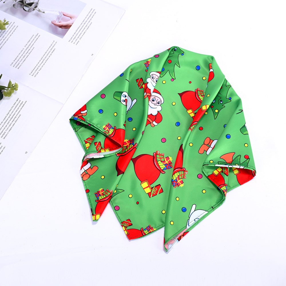 Polyester green scarf Polyester green scarf